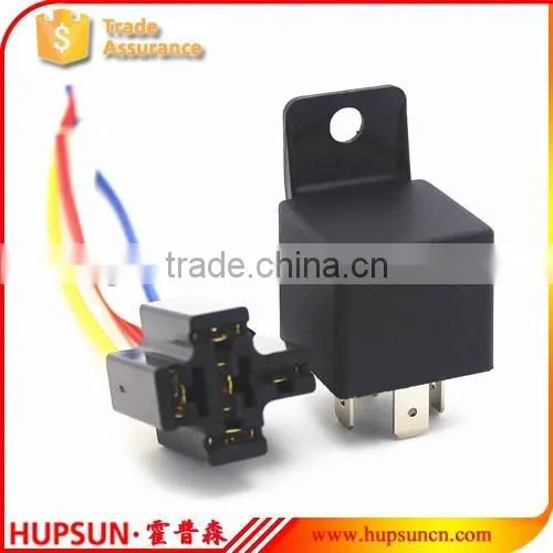 HUPSUN Auto Relay Base, 5PIN 12V 40A Relay Base photo-3