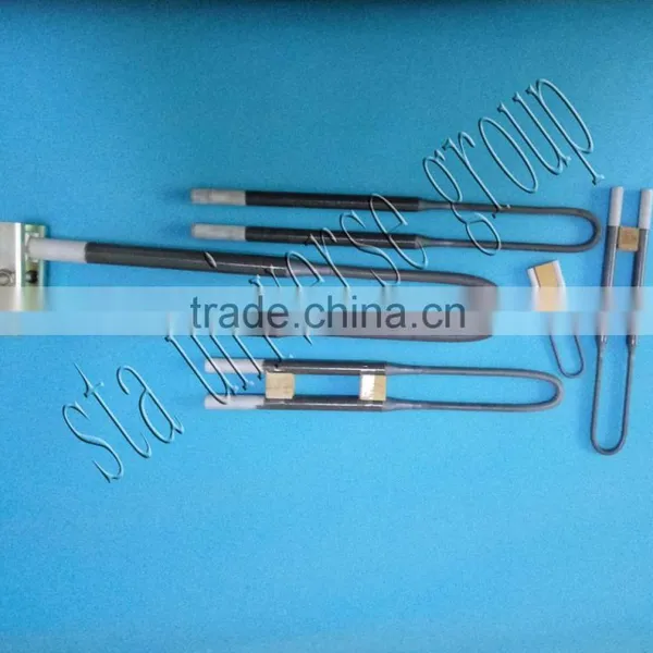 Molybdenum Disilicide Heating Element / MoSi2 Rods With Clamps photo-5