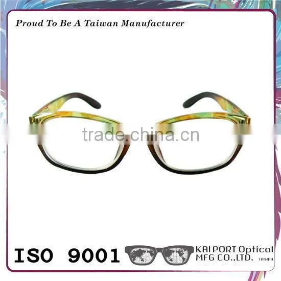 Gradient Color and Jelly Polka Dots Combination With Crystal Coated Spectacle Frame photo-4