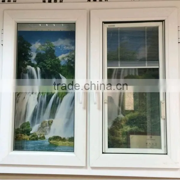 UPVC Glass Window With Blinds Inside photo-2