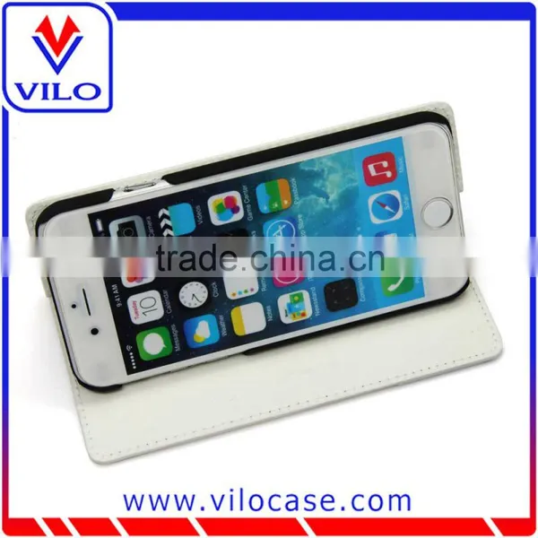 Classical PU Flip Book Style Case for Iphone 6S photo-3