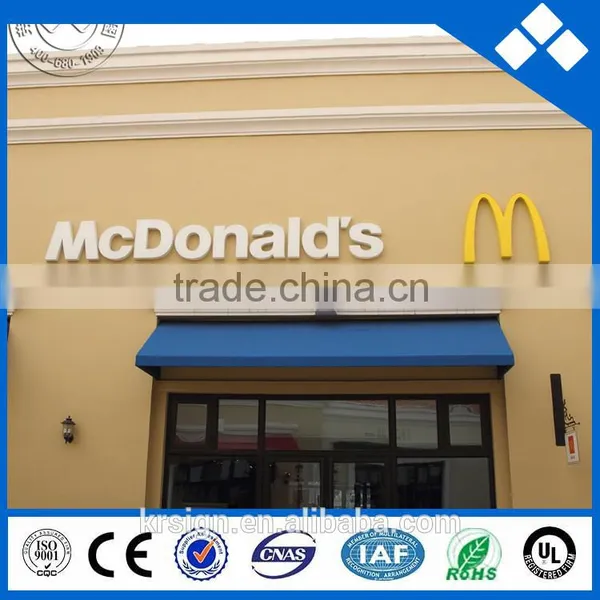 2016 New Outdoor Sign Board Material, Wall-mount Signs on Sale photo-2