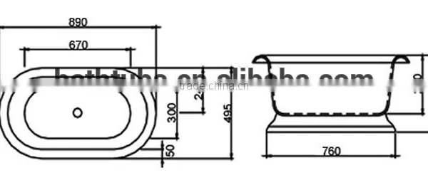SUNZOOM Dog Grooming Bathtub,pet Bathtub,bath photo-5