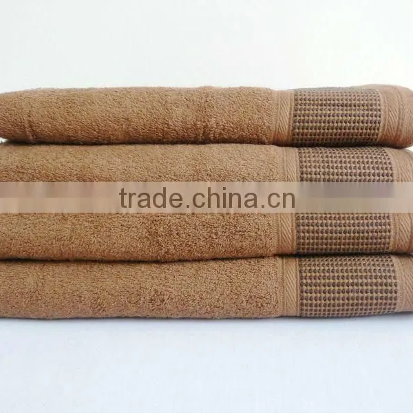 100% Cotton Border Towel