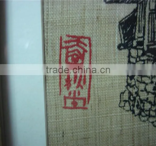 Framed Famous Painting With Chongqing Landmark Building photo-2