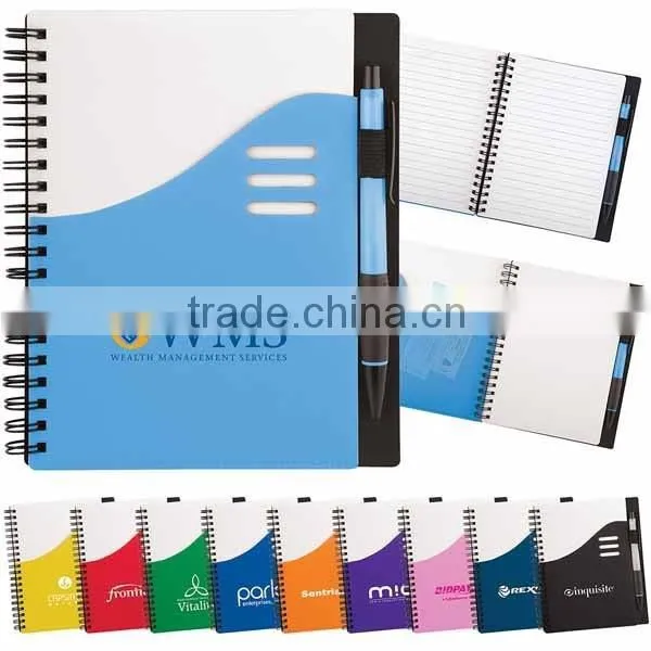 Cheap Spiral Notebook With Pen Holder photo-5