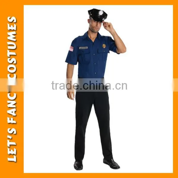 Adult Policeman Costume Police Man Cop costume PGMC0939