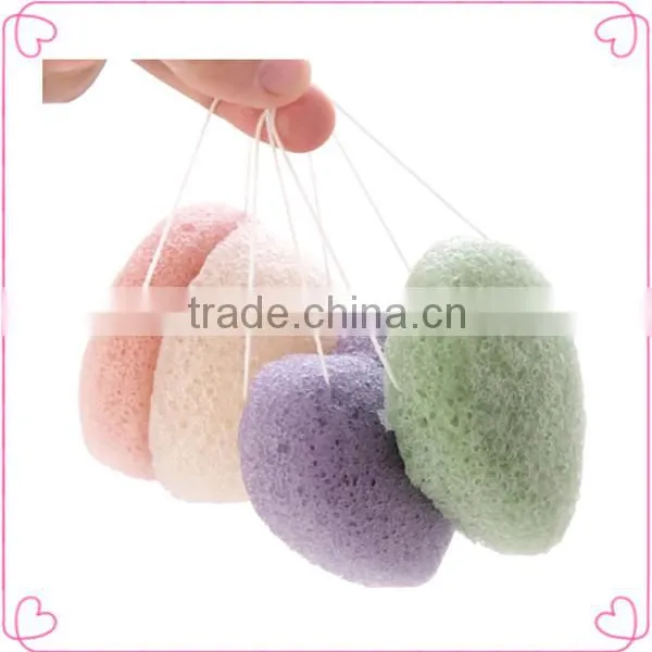 Heart-shaped Japan Natural Konjac Sponge for Sale Quality Choice photo-2