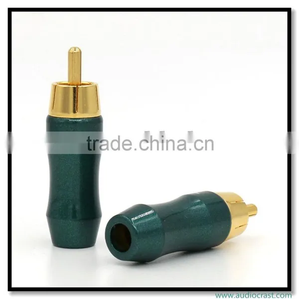 HIFI Audio 24K Gold Plated RCA Cable RCA Analogy Interconnect for Audio photo-2