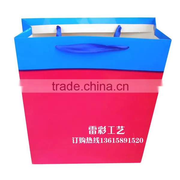 Cheap Advertising Paper Bag Made of Kraft Paper With High Quality photo-4