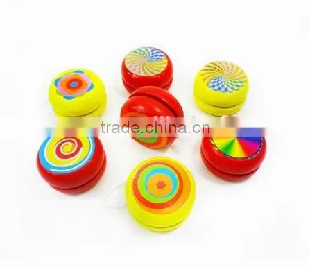 Colorful Fashion Wooden Yoyo, Customized Wooden Yoyo, Children Wooden Toys