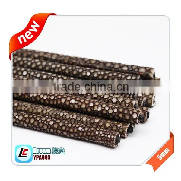 Stingray Leather Cord Burgundy for Women and Men Bracelet photo-5