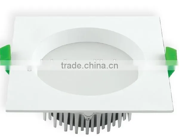 Dimmable Led Recessed Downlig 10W/12W/15W/18w Cutout 70mm/90mm SAA Approval Australia Standard Square Led Downlight photo-2