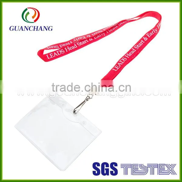 Wholesale Promotional Lanyard With Credit Card Holder, PVC Card Holder Lanyard photo-2