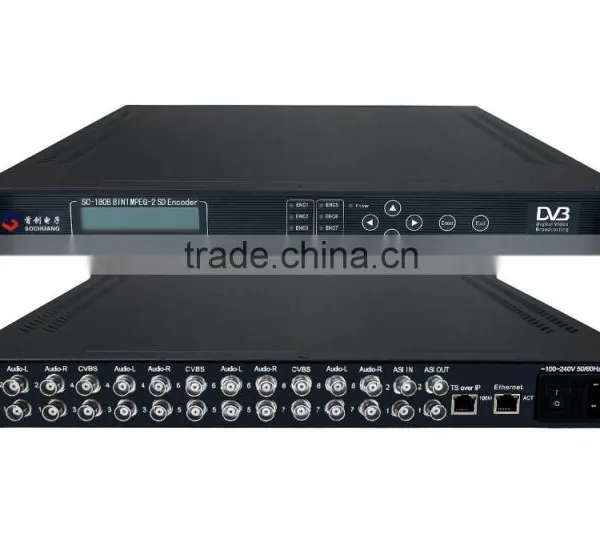 SC-1808 Audio Iptv Encoder/video Encoder Iptv