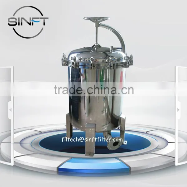 Fine Filtration Stainless Steel Bag Housings