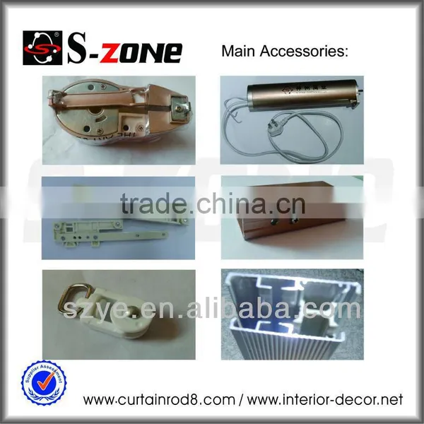 motorized curtain tracks home theater interior rails component accessories