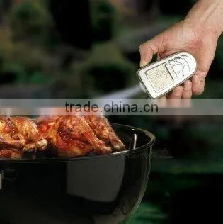 Remote Wireless Meat Thermometer with LED Flashlight