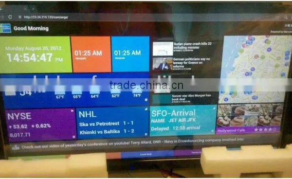Large Size 32", 42" 46" 55" 65" Android Tablet Touch Screen Interactive Information Kiosk