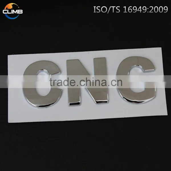 4mm 3d Stickers Chrome Car Custom Separated Letters /V6 Car Emblem photo-6