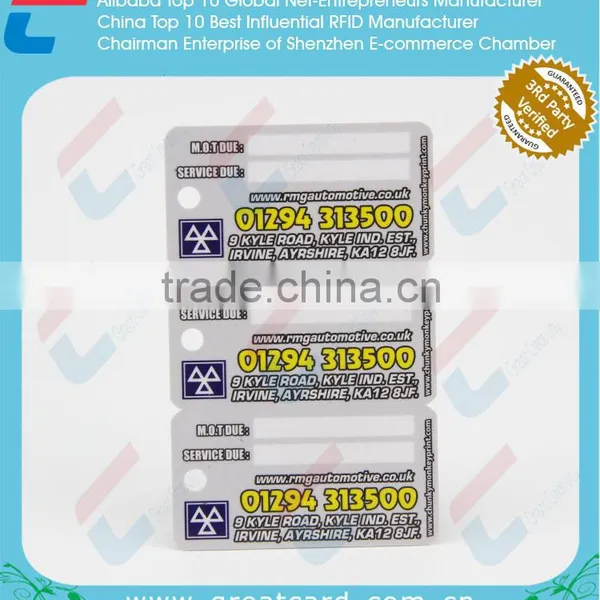 Promotional Custom Plastic Numbered Key Tags photo-5