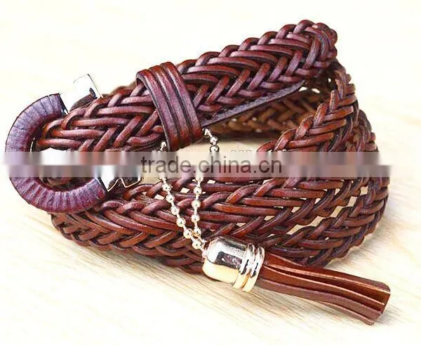 New Design Fashion Lady Braided Belt