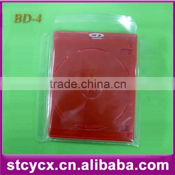 Double Dvd Case 7mm cd Box Holder Black Blue Ray Casecd Paper cd Dvd Plastic Sleeve photo-3
