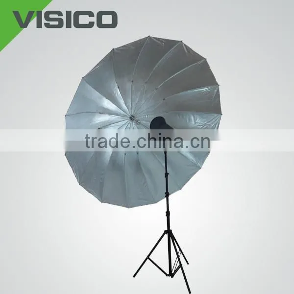 Photo Umbrella Photo Studio Flash Light Reflector Reflective Black Sliver Photography Umbrella photo-6