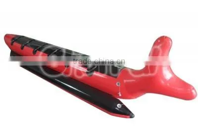 China Supplier Cheap PVC Red Shark Inflatable Boat for Sale photo-2