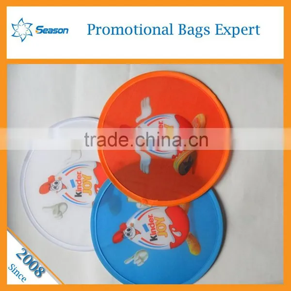 Wholesale Foldable Frisbee Fan Flying Disc Customised Dog Frisbee Outdoor Toys photo-5