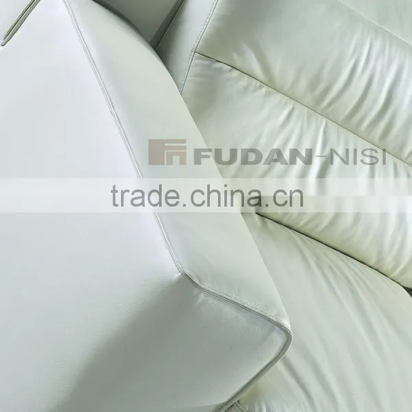 2016 Home Furniture Full Grain Leather Sectional Couch photo-2