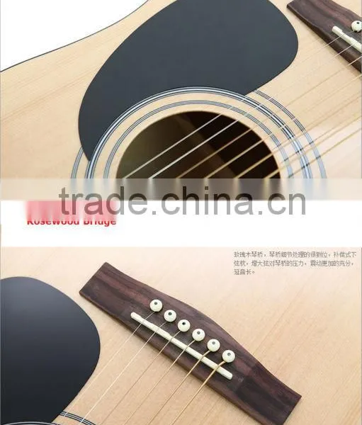 High Quality Copy Global Best Wood Acoustic Guitar photo-3