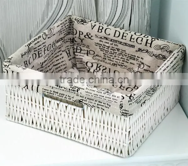 Beautiful Cheap and Useful PVC Woven Storage Baskets With Different Colors photo-6