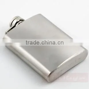2 - 6 oz Metal Body Material Hip Flask photo-4