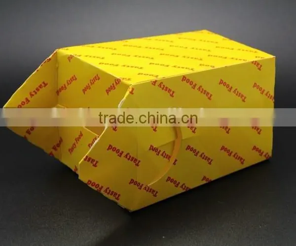 Fast Food Box Food Paper Box, Fries Paper Boxes, Paper Food Take Out Boxes photo-2
