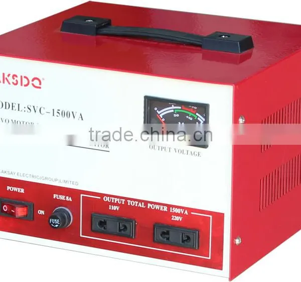 China SVC 1500VA Low Voltage And Frequency Stabilizer TND 1500VA Price photo-2