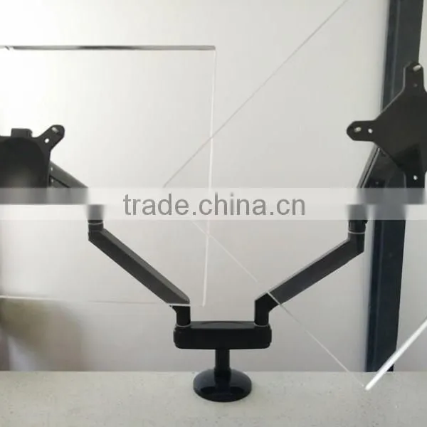 Dual Monitor Desktop Mount w/ Full Quick Release Arms Dual Monitor Arm Stand photo-3