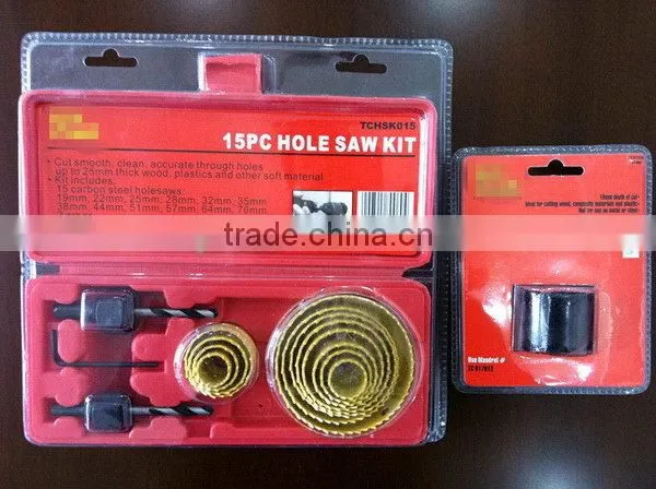 Excellent Quality Hot-sale 12pcs Hss Bi-metal Hole Saw Set photo-6