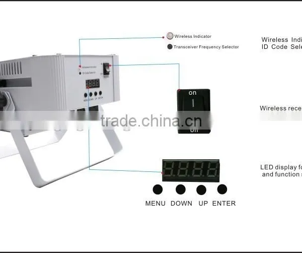 With Flight Case Rgbwa Led Par Light photo-4