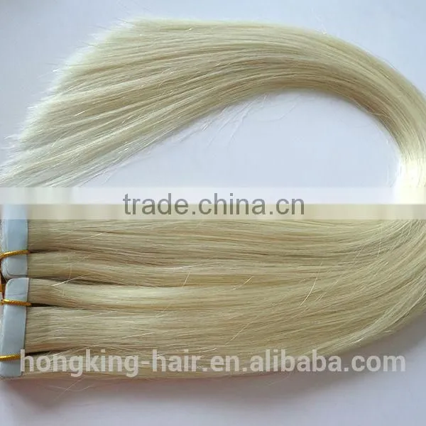 100% European Hair Tape Hair Extension Brazilian Tape Hair Extensions photo-4