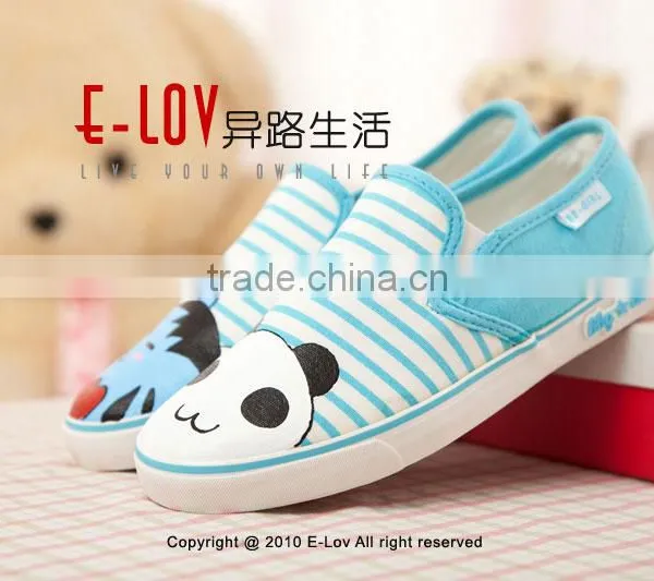 2015 Hot Sales High Quality China Woman Blue Shoes photo-4