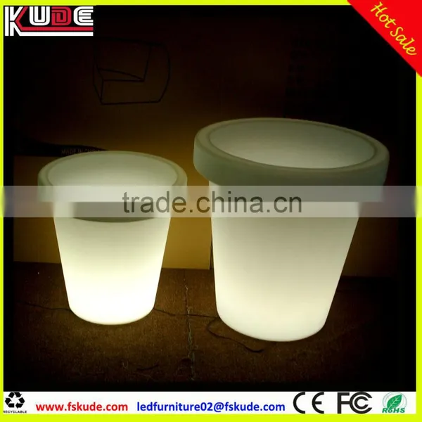 Rgb Light Remote Control Led Flower Planter Pot With Waterproof photo-4