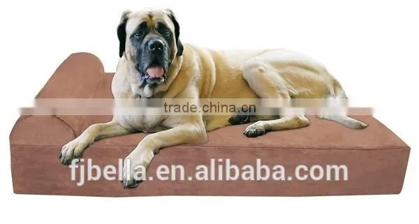 Headrest Edition 7" Pillow Top Orthopedic Dog Bed for Large and Extra Large Dogs Quality Choice