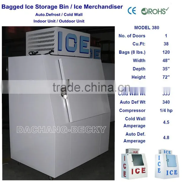 DC-380 Packaged Ice Storage Freezer With Slant Door photo-4