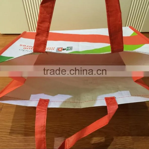 Red Non Woven Promo Tote Bag photo-6