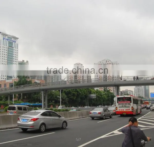 High Steel Frame Fab-house and Villa, Pedestrian Bridge With Large Span Steel Structure photo-2