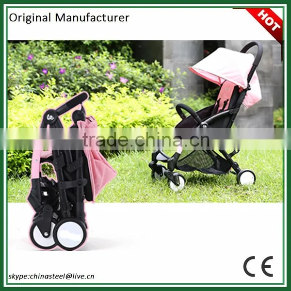 2016 Hot Sell Fashionable Bed Basketball Folding Baby Pushchair Portable Stroller With Best Quality Accept Paypal Payment photo-4