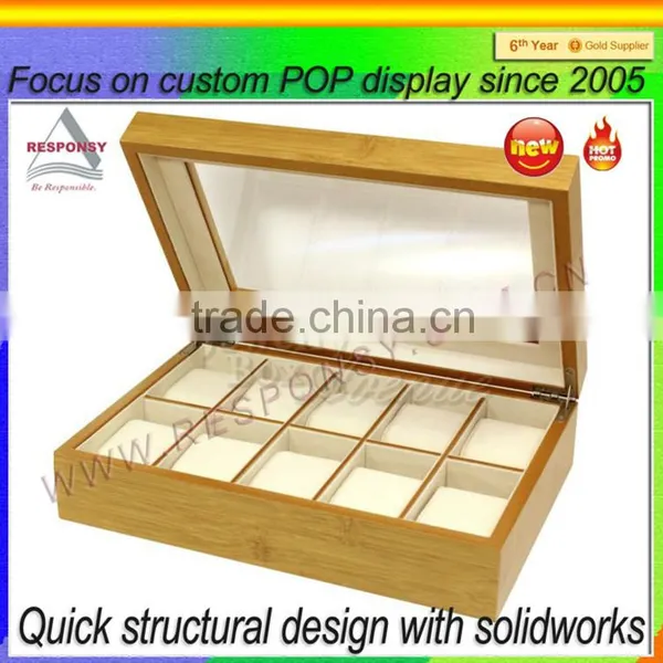 Wood Material Cigarette Display Box Display Stand for Cigarettes photo-2
