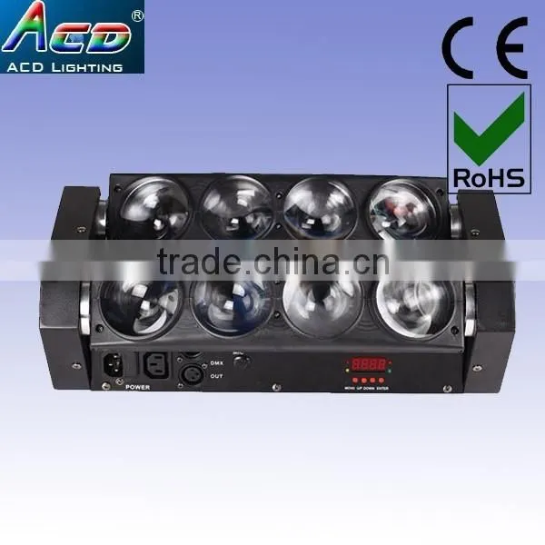 NEW 8*10w 4in1 RGBW Led Spider Moving Head Light,led Spider Beam Light