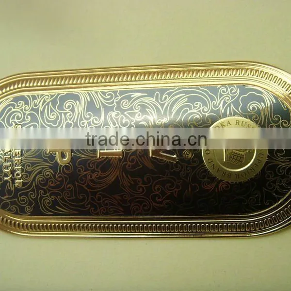 Metal Embossed Bottle Badge